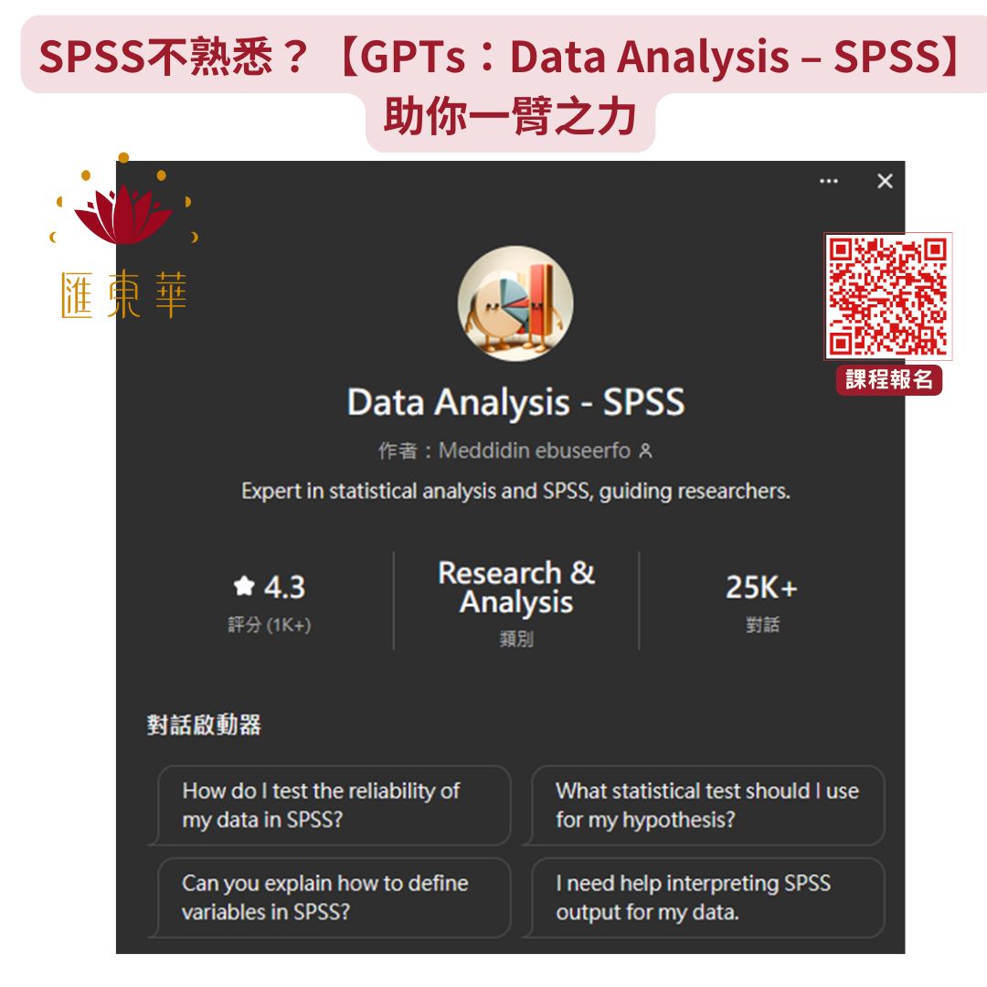 ChatGPT助力統計分析_SPSS